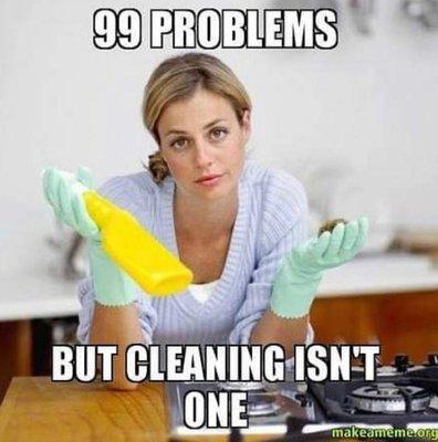 No problem when it comes to cleaning