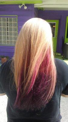 Hair colored by Lisa. She was so wonderful. ♥