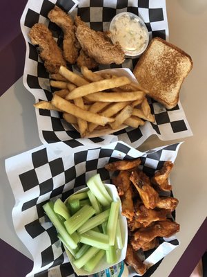 Wings and tender plates