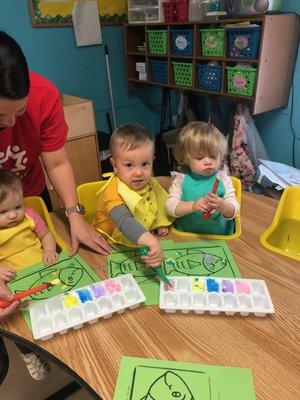 We do so many fun activities at Summit Children's Center!!