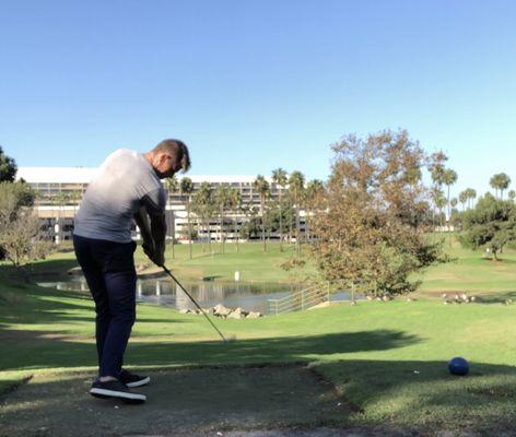 Solid contact on hole 8 at the Westdrift.