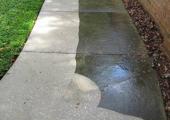 Sidewalk cleaning