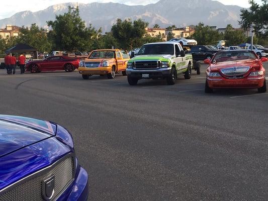 Representing our company with style at the Carros y Corridos Car Show. We call it business casual.