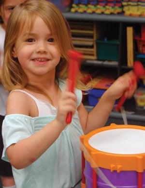 Shake, rattle & roll!  Children enjoy music!