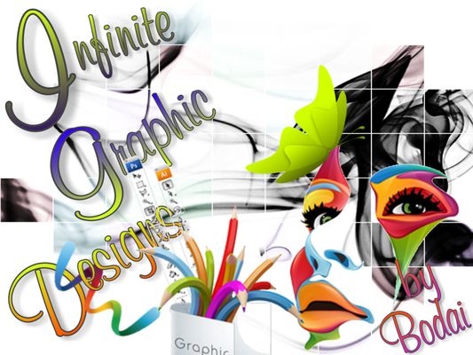 Infinite Graphic Arts Designs by Bodai 		Graphic artwork to infinity & beyond...