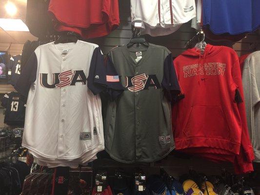 USA World Baseball Classic jerseys