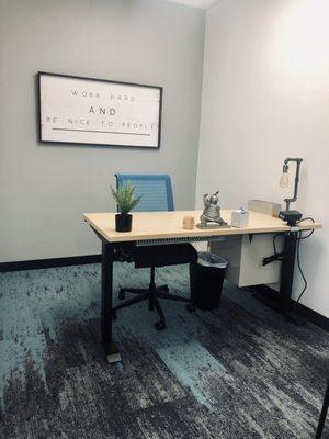 Make this fully furnished private office yours for a day!