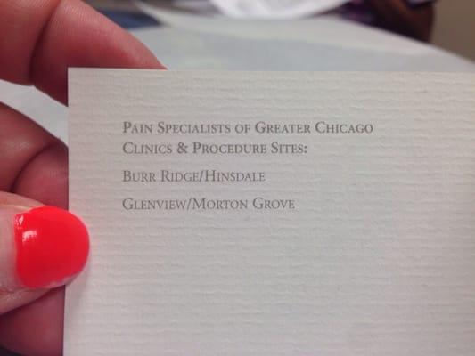 Pain Specialists Of Greater Chicago