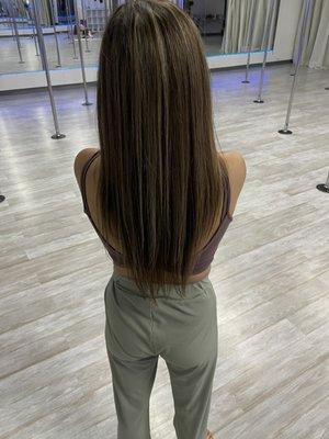 Highlights and Brazilian Blowout