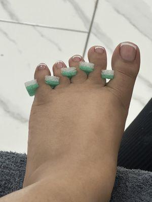 Pedicure/french nails