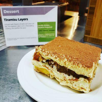 Tiramisu is THE classic dessert! Topped with coco powder, this sweet treat will treat you well!