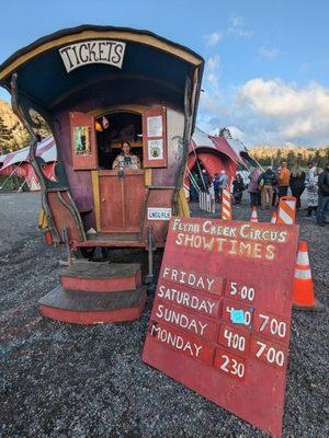 Ticket booth