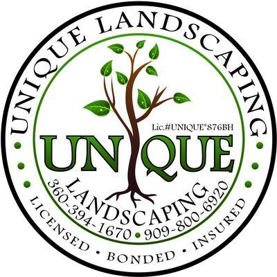 Unique landscaping 
 Licensed, Bonded, Insured