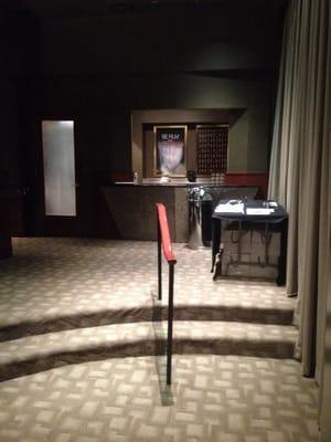 Entrance to the screening room