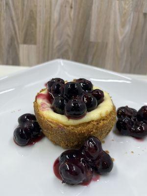 Blueberry cheesecake