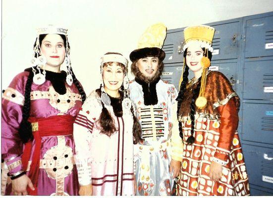 Students performing at San Francisco OPERA.