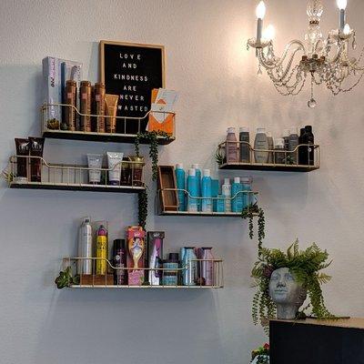 Remodeled product wall