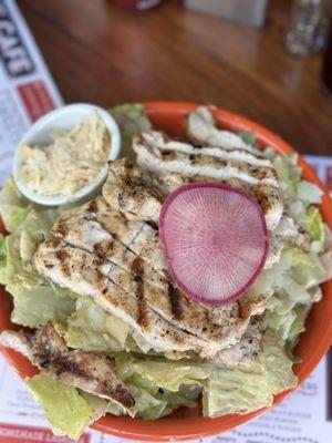 Grilled Chicken Caesar Salad