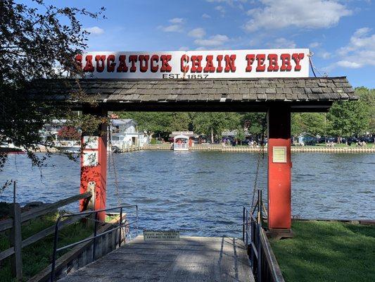 Saugatuck Chain Ferry