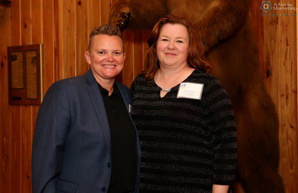 Leslie Laney & Jenni Stone at the 2017 HR Person Of the Year awards in Tampa.