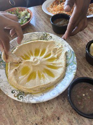 Hummus with Bread