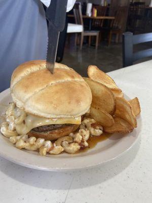 Bourbon Mac Burger