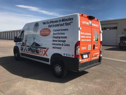 Honk if you see us on the streets. Mobile Repair Coming Soon!