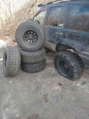 Our free tires!!!