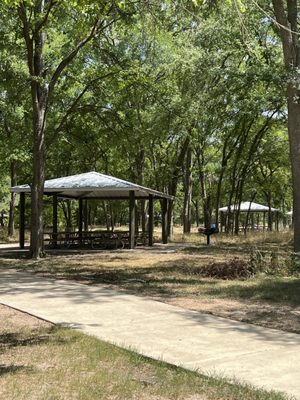 Picnic tables