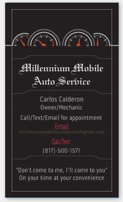 Millennium Mobile Auto Service