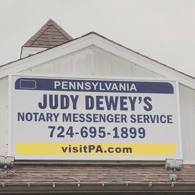 Judy Dewey's Notary Messenger