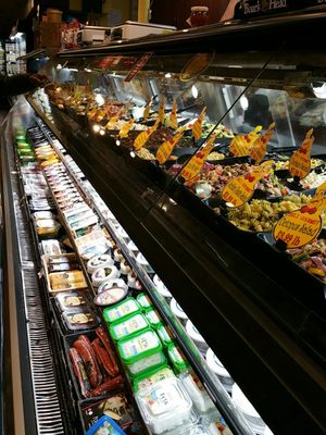 The deli section feels like it's a mile long