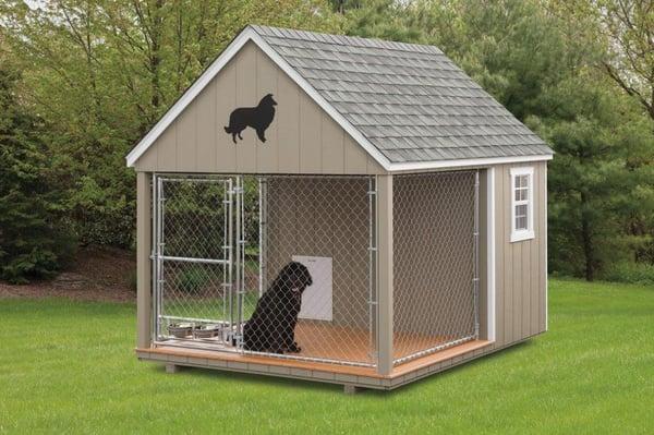 Dog kennels fit to live in provide comfort for your pet