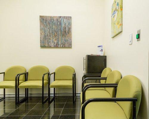 Waiting room for our patients and their families