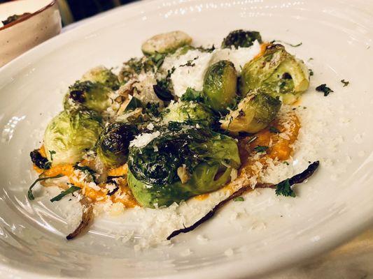 Roasted brussels sprouts - good portion and not as greasy as some restaurants would serve with bacon