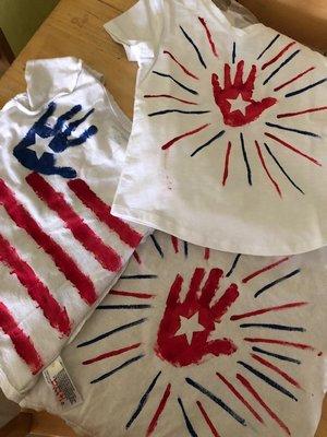 4th of July DIY T-Shirts