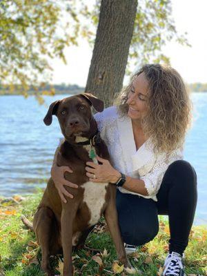 Linda and Kona!