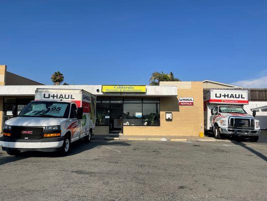 U-haul moving trucks for rent