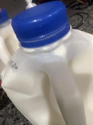 Overdue milk on the shelf ? Really