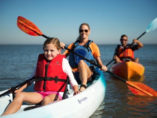 Third Coast Paddling offers kayak and paddleboard rentals on Lake Michigan at Silver Beach in St. Joseph, Michigan