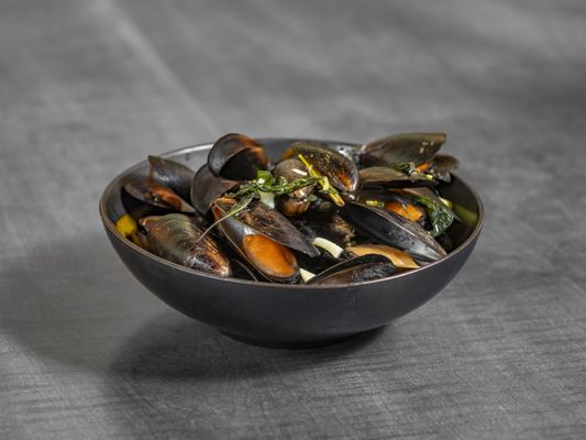 Steamed Mussels