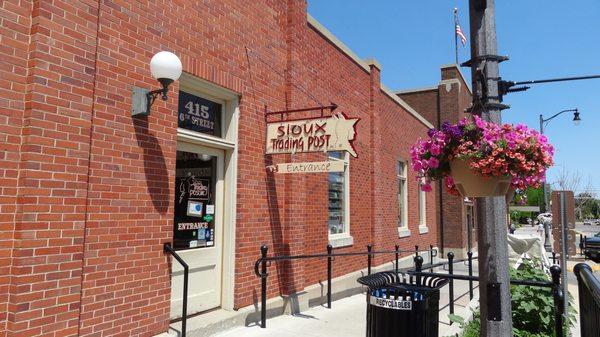 Sioux Trading Post entrance.