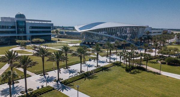 Student Union Aerial View