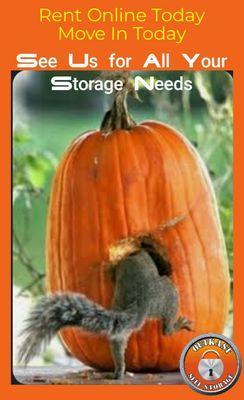 Fall is Here
See us for your storage needs
www.OutkastSelfStorage.com