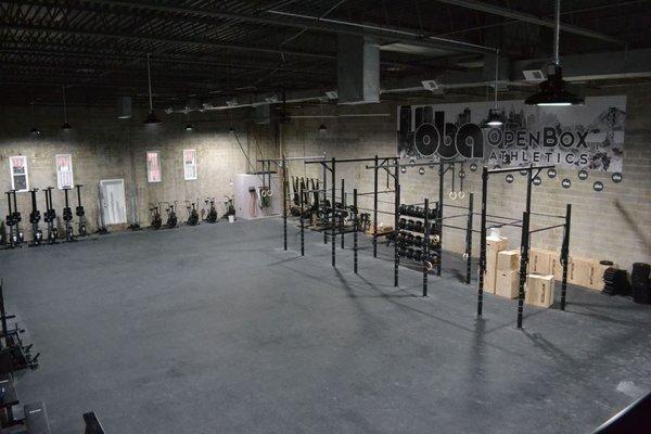 The OpenBox, featuring Crossfit Kite and Key and Boot Camp classes