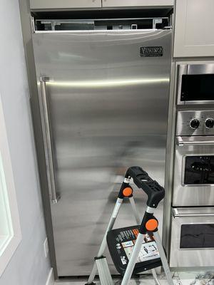 Viking freezer, defrost system repair