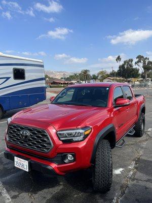 2022 Toyota Tacoma - Full Detail Package with Paint Correction/Scratch Removal