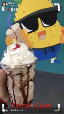 Chocolate milkshake