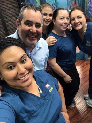 Dr. Jiménez and his amazing team