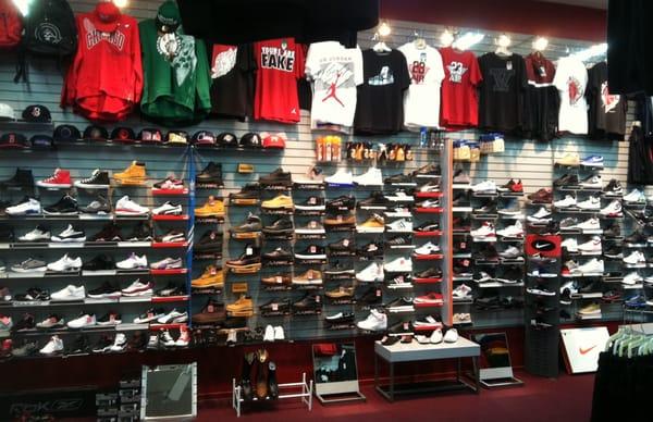 We carry Nike, Jordan, Puma, Timberland, Levis, Crooks& Castle, Coke Boys, The Hundreds and so much more !